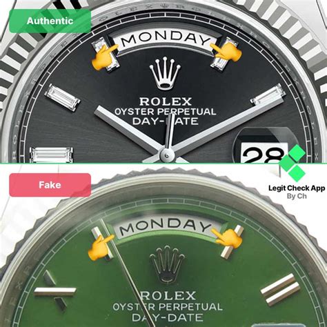 how to tell if my rolex day date is real|Rolex Day-Date scam.